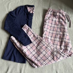 L.L. Bean flannel pajama set (Tall)